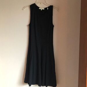 LARK and Ro sleeveless black dress